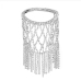 4 Luxury Shiny Rhinestone Tassel Bracelet