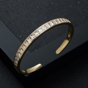 Casual Easy Matching Copper  Zircon Women Bracelets