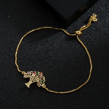 Casual Tree Zircon  Bracelets For Women