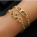 1Cute Star  Heart Hollow Out Zircon  Bracelets