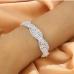 5Easy Matching Twist Rhinestone  Bracelets For Ladies