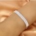 6Easy Matching Twist Rhinestone  Bracelets For Ladies