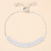 Easy Matching Twist Rhinestone  Bracelets For Ladies