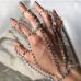 1Korean Style Rhinestone Ring Bracelets