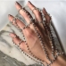 4Stylish Rhinestone Rings Design Bracelet For Women