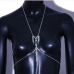 3 Fashion Rhinestone Body Chain For Women