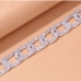 6  Geometric Rhinestone Hollowed Out Women's Anklet