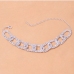 1  Geometric Rhinestone Hollowed Out Women's Anklet