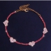 5 Heart Rhinestone Sexy Design Women Anklet