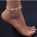 5 New  Hollow Out  Lips Women's Anklets
