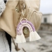 5 New Weave Crystal  Tassel Rainbow Bag Accessories