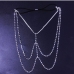 6Alluring  Rhinestone Leg Chain For Ladies