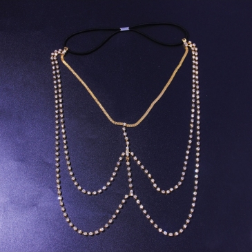 Alluring  Rhinestone Leg Chain For Ladies