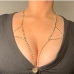 4Chic Design Rhinestone Hollow Out Body Chain