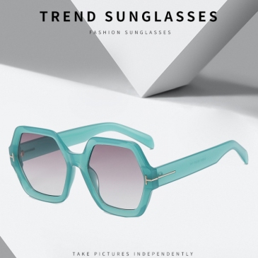 Fashion Polygonal Anti-UV Sunglasses 