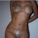 1Night Club Rhinestone Body Chain Sets For Women