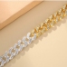 4Popular Simple Rhinestone  Anklet For Women