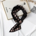 7Printed Silk-Like Small Square Scarf Neckerchief