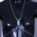 3Seductive Personalized Accessories Rhinestone Body Chain