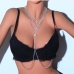 1Sexy Fashion Butterfly Pendant Rhinestone Body Chain