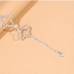 7Sexy Hollow Out Rhinestone Anklet For Women