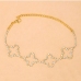 1Sexy Hollow Out Rhinestone Anklet For Women