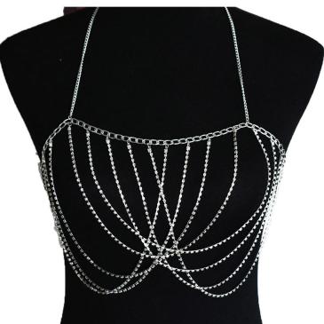 Sexy Nightclub Rhinestone Body Chain