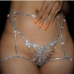 1Trending Versatile Women's Rhinestone Thong Body Chain