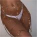 1Trendy Luxurious Net Rhinestone Body Chain