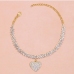 5Trendy Shining Rhinestone Women Jewelry Anklet