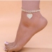 1Trendy Shining Rhinestone Women Jewelry Anklet