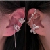 4 Beautiful Sweet Rhinestone Jewelry Earrings