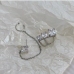 6 Rhinestone Chain Stud Earrings Design