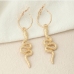 4Chic Geometric Twist Earrings For Women