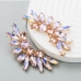 3Chic Rhinestone Wing Shape Earrings For Women