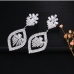 5Designer Rhinestone Leaf Ladies Earrings