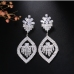 1Designer Rhinestone Leaf Ladies Earrings