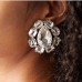 1Easy Matching Rhinestone Designer Earrings