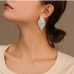 1Fashion Simple  Rhinestone Geometric  Earrings