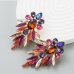 5Fashionable Geometric Rhinestone Earrings For Women