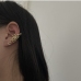 4Retro Style Gold Jewelry Clip Earrings Ring Set