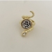 6Retro Style Gold Jewelry Clip Earrings Ring Set