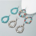 7Retro Style Water Drop  Turquoise Ladies Earrings