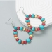 1Retro Style Water Drop  Turquoise Ladies Earrings