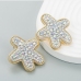 4Starfish Rhinestone Simple Earrings For Women