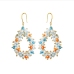 9Stylish Colorful Beading Ladies Designer Earrings