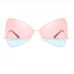 12  Fashion Colorblock Irregular Frame Sunglasses For Women