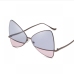 16  Fashion Colorblock Irregular Frame Sunglasses For Women