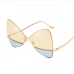 19  Fashion Colorblock Irregular Frame Sunglasses For Women