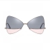 9  Fashion Colorblock Irregular Frame Sunglasses For Women